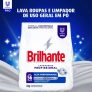 Lava Roupas Em Pó Lavanderia Profissional Alta Performance Pacote 4kg Brilhante