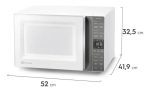 Micro-ondas Electrolux 36L Branco Efficient com Descongelamento Assistido ME36B