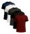 Kit 5 Camisetas Básica Masculina Dry Fit Esporte Treino Lisa