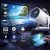 Projetor Smart Portátil Full Hd 4k Bluetooth Wifi Cor Branco Android 11.0 5g TV Cinema em Casa Imagem Nítida Compatível Com Diversos Dispositivos Hy300 Com Controle VLX
