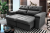Sofá Retrátil/reclinável King House Verona 1,50m Velut Cinza C/ Molas