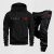 Conjunto Moletom Unissex Paris Blusa Frio Calça Confortável