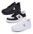 Kit 3 Pares Tênis Infantil Casual Sola Alta Básico Escolar
