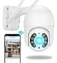 Câmera Ip A8 App Icsee Infravermelho Prova D’água Externa Wifi Hd 3 Cor Branco