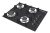 Fogão Cooktop 4 Bocas Chamalux Ultra Chama Chapa Bivolt Preto 127V/220V