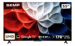 Smart Tv Semp 55 Led Hva 4k Android Wifi Bluetooth 3 Hdmi Google Tv 60hz Hdr10+ 55s62