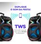 Caixa Amplificada Connect Lights Cm-400 Mondial Cor Preto