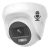 Câmera Dome Hikvision Thc T127 Lps Microfone Visão Noturna Cor Branco