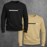 Kit 2 Blusa Moletom Masculino Gola Redonda Algodão Paris