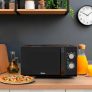 Micro-ondas Philco 20L Preto Painel Mecânico PMO23M