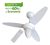 Ventisol Ventilador de teto wind br 3p inj branco c/r inverter bivolt