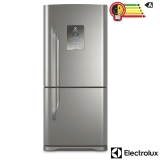 Refrigerador Bottom Freezer Electrolux de 02 Portas Frost Free com 598 Litros Painel Eletrônico Inox – DB84X – EXDB84X_PRD