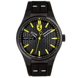 Relógio Scuderia Ferrari Masculino Borracha Preta – 830354