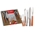 Kit para Churrasco em Madeira Euro 15 Peças – BBQW-15