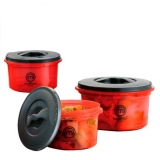 Kit 3 Panelas de Micro-ondas MasterChef