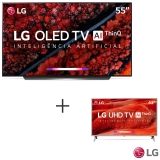 Smart TV 4K LG OLED AI 55 Ultra HD – OLED55C9PSA + Smart TV 4K LG LED 43 – 43UM7500PSB