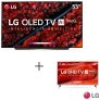 Smart TV 4K LG OLED AI 55 Ultra HD – OLED55C9PSA + Smart TV 4K LG LED 43 – 43UM7500PSB