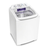 Máquina de Lavar 17 Kg Turbo Electrolux Branca com Cesto Inox e Silenciosa sem Agitador (LPR17)