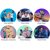 Frete GRÁTIS ilimitado e entretenimento com o Amazon Prime