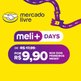 Assinatura Meli+ Frete Grátis 🇧🇷 + Disney+ Incluído + Deezer 12 Meses Sem Custo