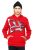 Moletom Flanelado Fechado New Era Maxi Logo Vermelho