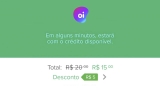 Recarga de Celular OI com R$ 5,00 de desconto