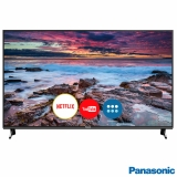 Smart TV 4K Panasonic LED 55” com HDR, Hexa Chroma Drive Plus, Ultra Vivid, 4K Upscaling e Wi-Fi – TC-55FX600B
