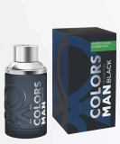 Perfume Masculino Colors Man Black Benetton Eau de Toilette – 60ml