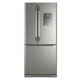 Geladeira Frost Free Electrolux 579 Litros 3 Portas Inverse Cor Inox (DM84X)