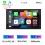 Multimidia Carro BQCC 7″ 1GB RAM 32GB ROM Android CarPlay Android Auto Wi-Fi Bluetooth Tela IPS 2 DIN GPS 4G Rádio MP4 MP3