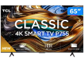 Smart TV 65″ 4K UHD LED TCL 65P755 Wi-Fi Bluetooth 3 HDMI 1 USB