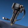 Carregador Veicular Baseus 2 em 1 60W Quick Charge Power Delivery Dual Tipo C