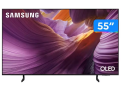Smart TV 55 Samsung 4K OLED S85F QN55S85FAGXZD 120Hz Tizen Smart TV NQ4 AI Gen2 Bixby Alexa 4 HDMI