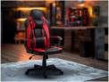 Cadeira Gamer Otello Preta e Vermelha