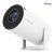 Projetor magcúbico 4k android 11 hy300 pro duplo wifi6 260ansi allwinner h713 bt5.0 1280*720p cinema projetor portátil ao ar livre