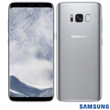 Samsung Galaxy S8 Prata, com Tela de 5,8”, 4G, 64 GB e Câmera de 12 MP – SM-G950