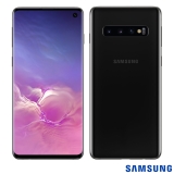 Samsung Galaxy S10 Preto, com Tela Infinita de 6,1″, 4G, 128GB, Câmera Tripla de 12MP+12MP+16MP – SM-G973FZKJZTO