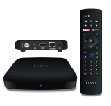 Streaming Box Elsys Android TV 4K com conversor digital