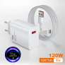 Carregador Xiaomi 120W Hyper Charge Power Adapter Suit Combo Tipo C