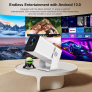 Projetor Thundeal 4K TD80W Android WiFi TD80 1080p 450 ANSI Lumens
