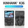 Video Game Portátil Khank K36 16000 Jogos Emulador PS1 PSP DC N64 SS Tela IPS 3.5″ Código Aberto