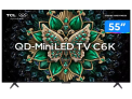 Smart TV 55 “TCL 4K UHD MiniLED 55C6K 120Hz Google TV AiPQ Google Assistant 4 HDMI 2 USB