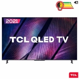 Smart TV TCL QLED Ultra HD 4K 55? Android TV com Google Assistant, Dolby Vision, HDR10+ e Wi-Fi – 55C725