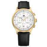 Relógio Tommy Hilfiger Masculino Couro Preto – 1791386