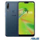 Zenfone Max Shot Azul Asus, com Tela de 6,2″, 4 GB, 64 GB e Câmera Tripla de 12MP + 5MP + 8MP – ZB634KL-4D008BR