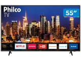 Smart TV 4K LED 55” Philco PTV55F62SN Wi-Fi HDR – 3 HDMI 2 USB