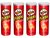 Kit Batata Pringles Original 4 Unidades 114g Cada