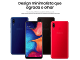 Smartphone Samsung Galaxy A20 32GB Dual Chip Android 9.0 Tela 6.4″ Octa-Core 4G Câmera Dupla 13MP + 5MP + 3 Chips TIM