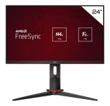 Monitor Gamer HERO 23,8” 144Hz IPS FreeSync 24G2/BK Cor Preto/Vermelho AOC 100V/240V