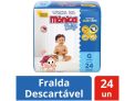 Fralda Turma da Mônica Baby Tam. G 7 a 11kg – 24 Unidades